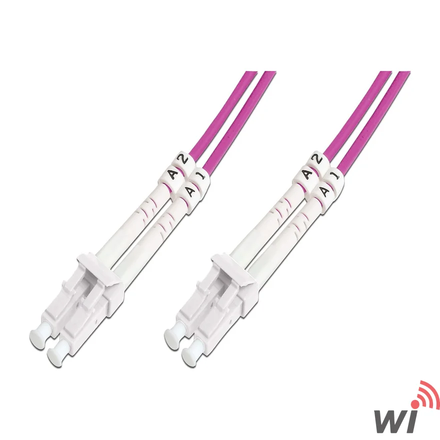 LC - LC FIBER PATCH KABLO MM OM4 10 MT  Multimode, Duplex, 50/125, OM4, LSZH